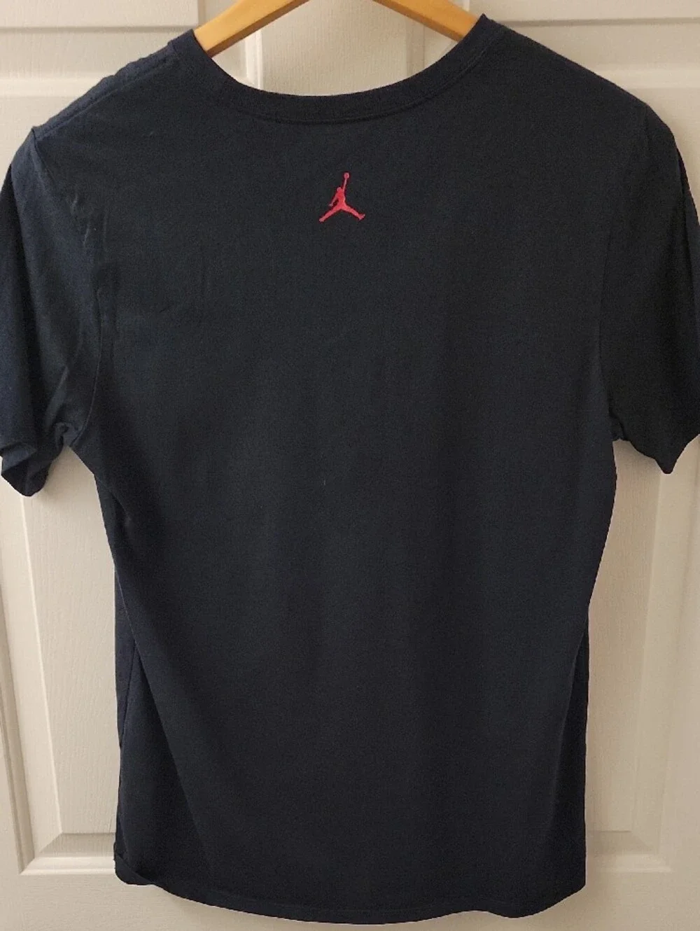 Graphic Jordan Jumpman 'Pay To Play' Pixel Sneaker Tee - Black with Red Accents